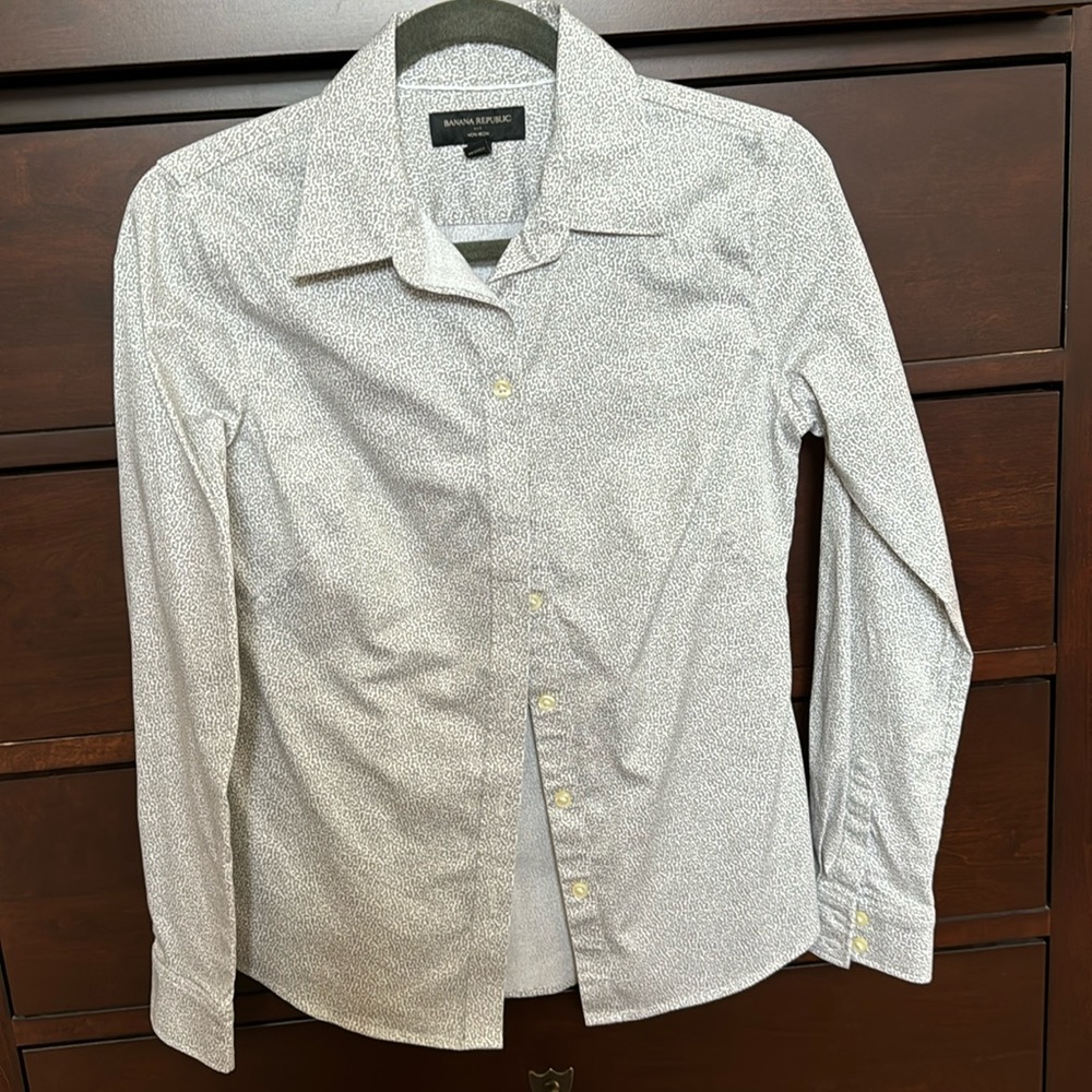 Banana republic fitted shirt
